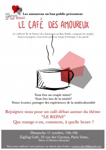 Affiche café amoureux_Le Repas